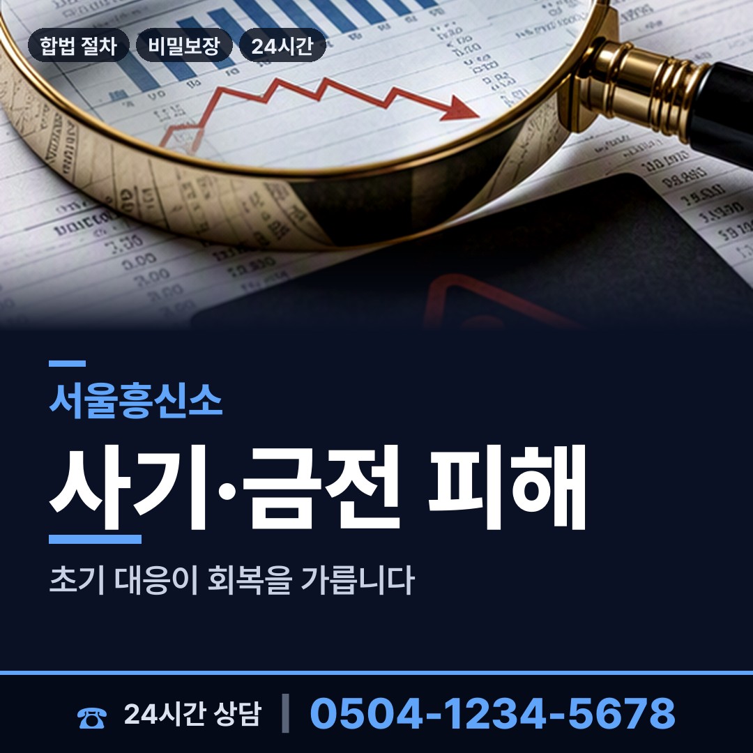 서울 오류제2동 보증금사기 상담 안내